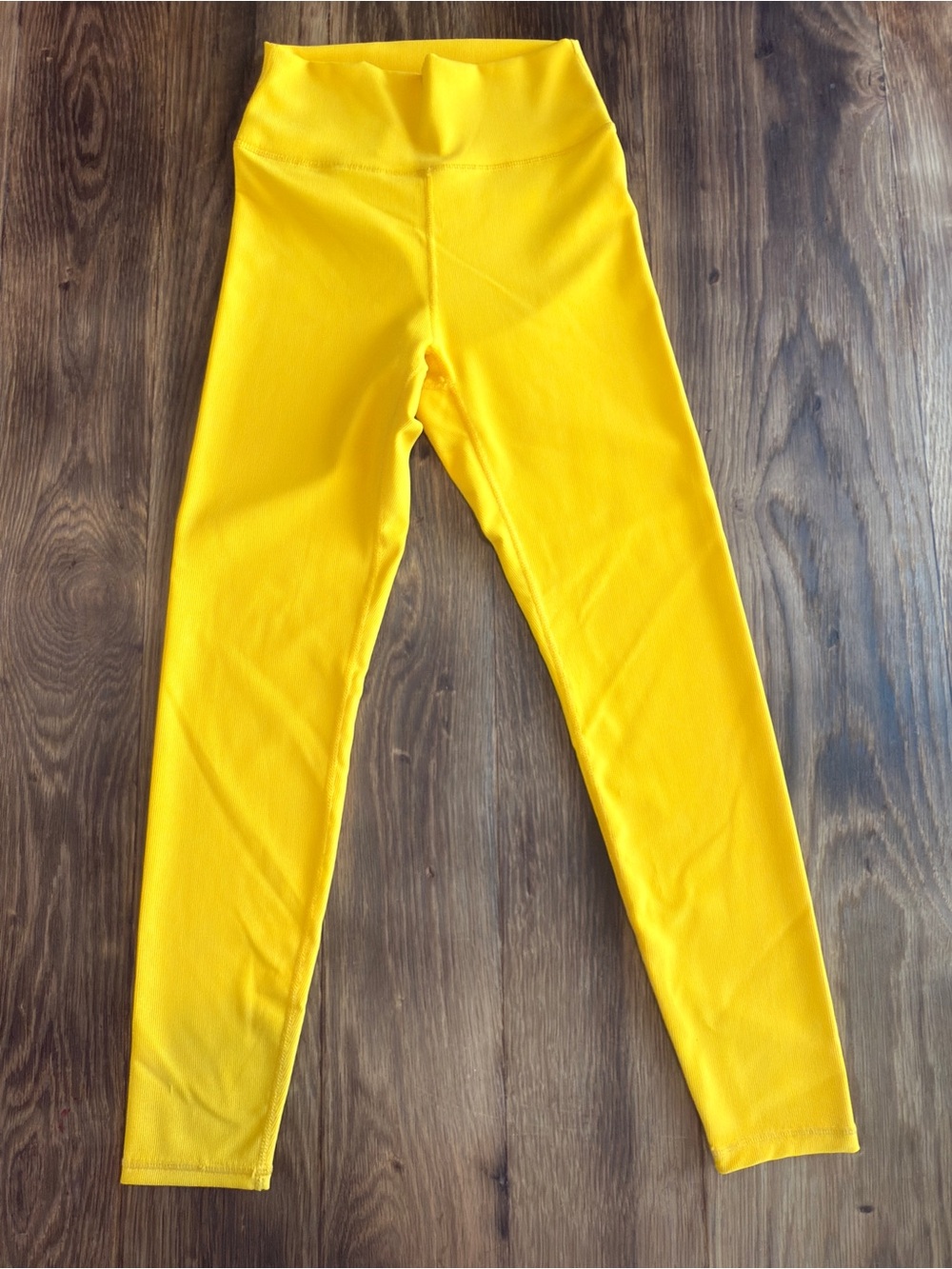 Wilo the Label- High-Waist Yellow Performance Leggings for Women